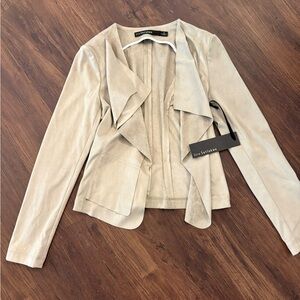 Iris Setlakwe Suede Cream Blazer
